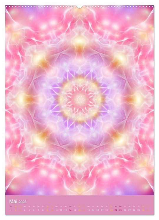 Produktbild: Lichtvolle Mandalas (Wandkalender 2026 DIN A2 hoch), CALVENDO Monatskalender