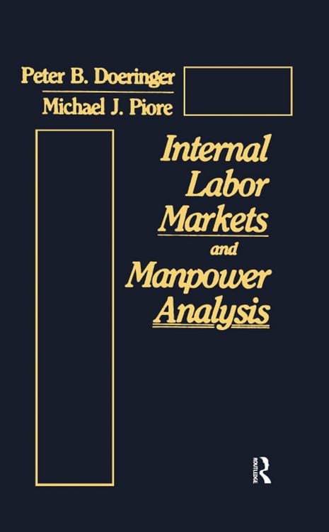 Produktbild: Internal Labor Markets and Manpower Analysis