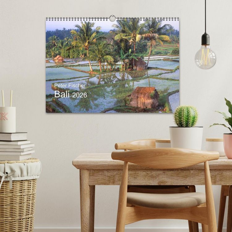 Produktbild: Peter Fischer - Bali 2026 (Wandkalender 2026 DIN A3 quer), CALVENDO Monatskalender