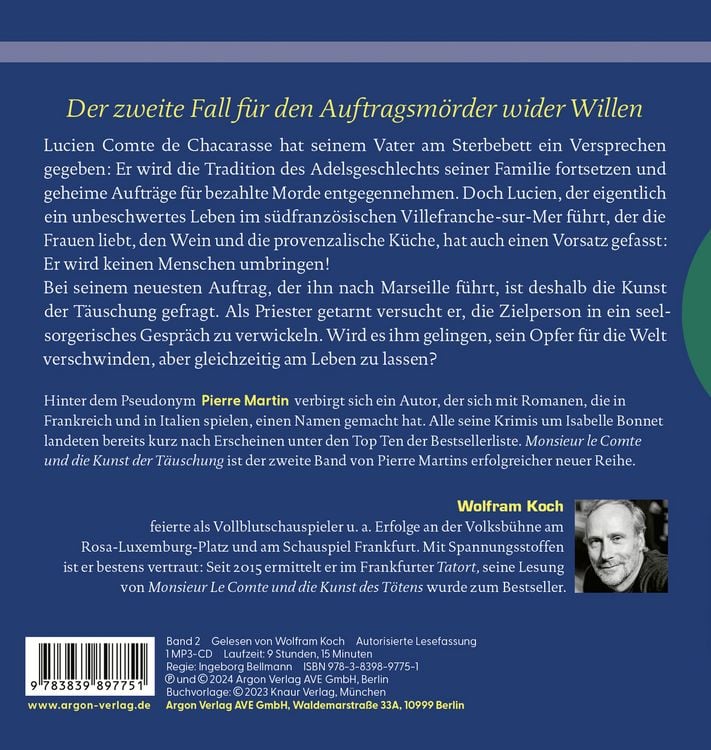 Produktbild: Monsieur le Comte und die Kunst der T&auml;uschung