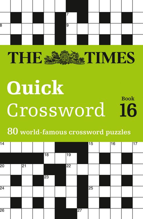 Produktbild: The Times Quick Crossword Book 16