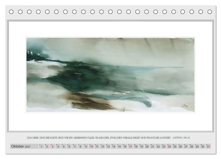 Produktbild: Zauber einer Insel (Tischkalender 2027 DIN A5 quer), CALVENDO Monatskalender