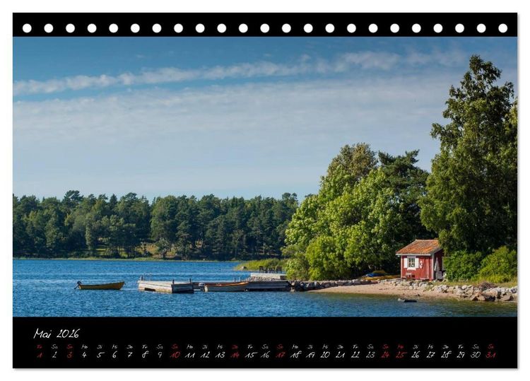 Produktbild: Stockholm und seine Sch&auml;ren (Tischkalender 2026 DIN A5 quer), CALVENDO Monatskalender