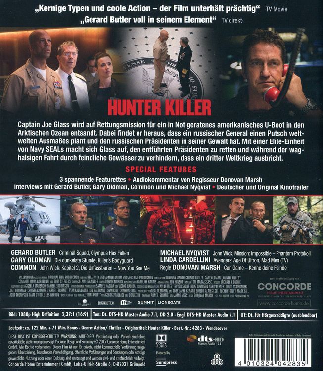 Produktbild: Hunter Killer