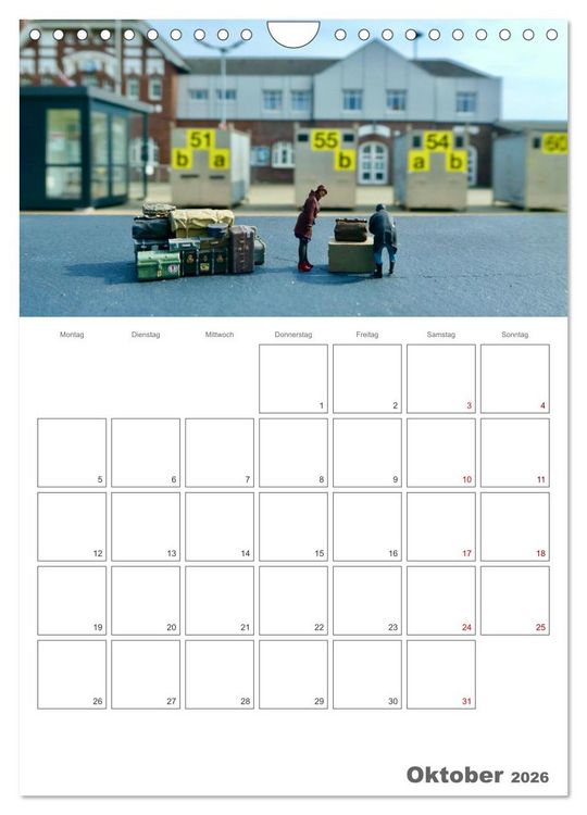 Produktbild: Wangerooge - Gl&uuml;cksort f&uuml;r Gro&szlig; und Klein (Wandkalender 2026 DIN A4 hoch), CALVENDO Monatskalender