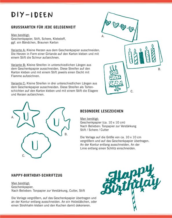 Produktbild: Geschenkpapier-Buch