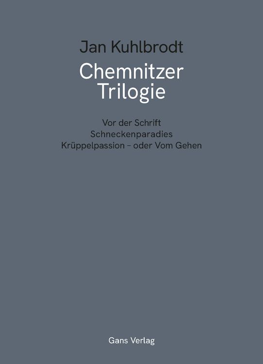 Produktbild: Chemnitzer Trilogie