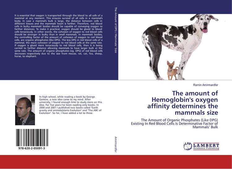 Produktbild: The amount of Hemoglobin's oxygen affinity determines the mammals size