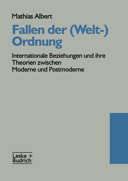 Produktbild: Fallen der (Welt-)Ordnung