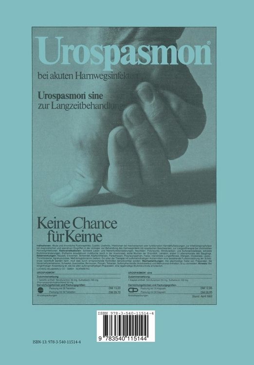 Produktbild: Verhandlungsbericht der Deutschen Gesellschaft f&uuml;r Urologie