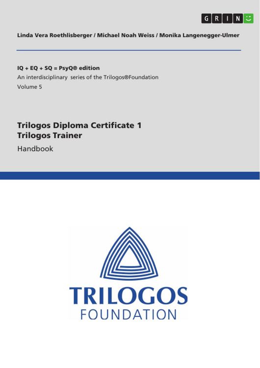 Produktbild: Trilogos Diploma Certificate 1 - Trilogos Trainer