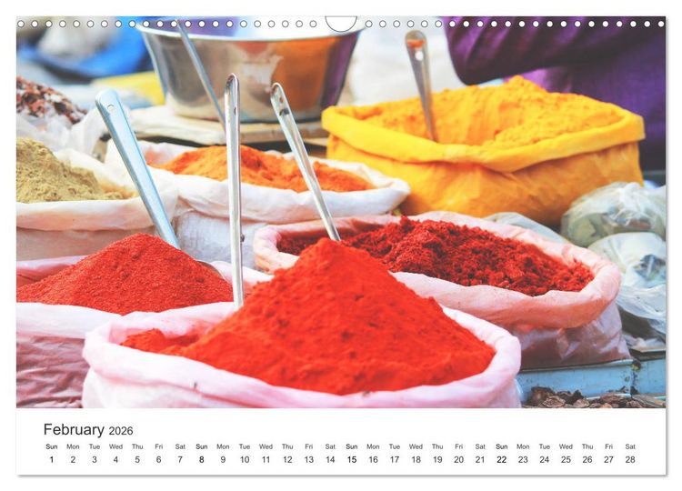 Produktbild: The colorful Morocco (Wall Calendar 2026 DIN A3 landscape), CALVENDO 12 Month Wall Calendar