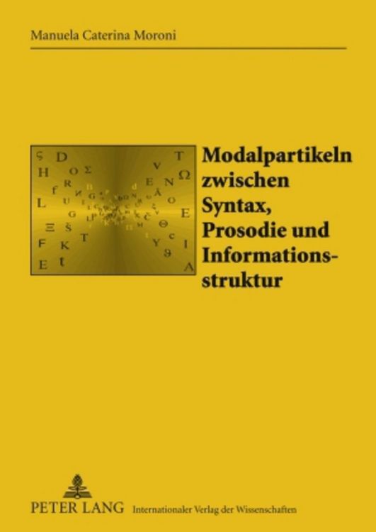 Produktbild: Modalpartikeln zwischen Syntax, Prosodie und Informationsstruktur