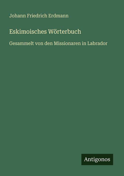 Produktbild: Eskimoisches W&ouml;rterbuch
