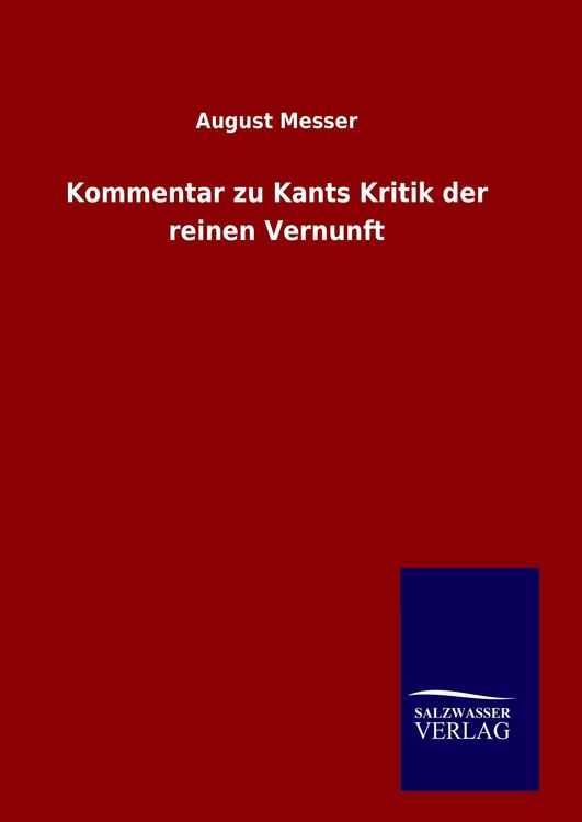 Produktbild: Kommentar zu Kants Kritik der reinen Vernunft
