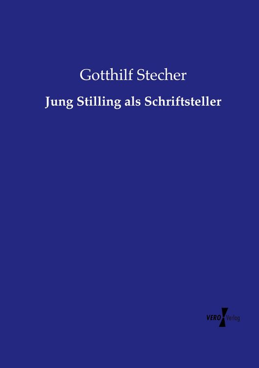 Produktbild: Jung Stilling als Schriftsteller