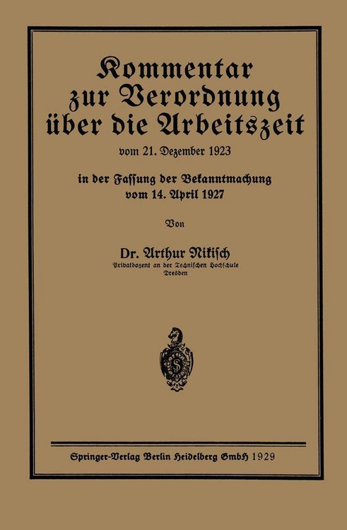 Produktbild: Kommentar zur Verordnung &uuml;ber die Arbeitszeit