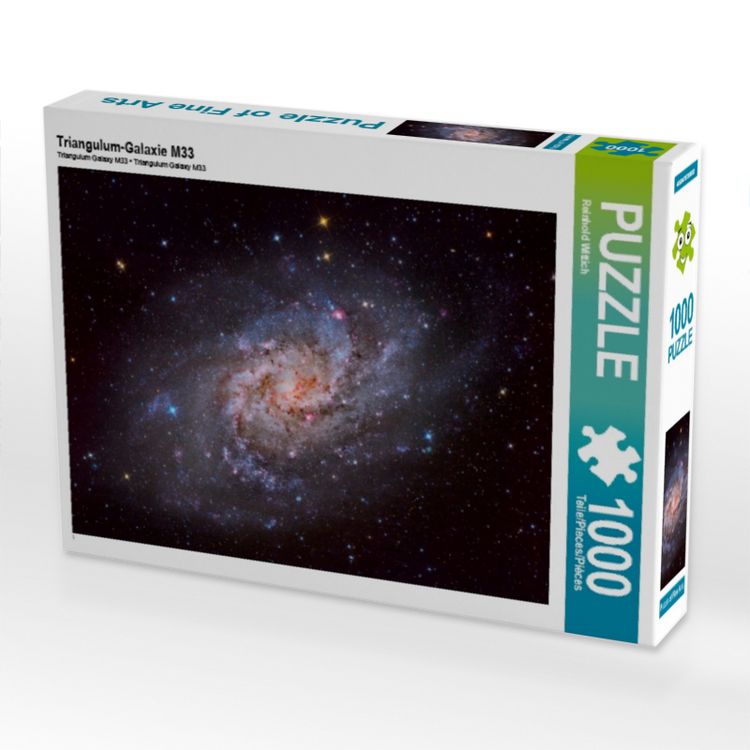 Produktbild: CALVENDO Puzzle Triangulum-Galaxie M33 | 1000 Teile Lege-Gr&ouml;&szlig;e 64 &times; 48 cm Foto-Puzzle f&uuml;r gl&uuml;ckliche Stunden