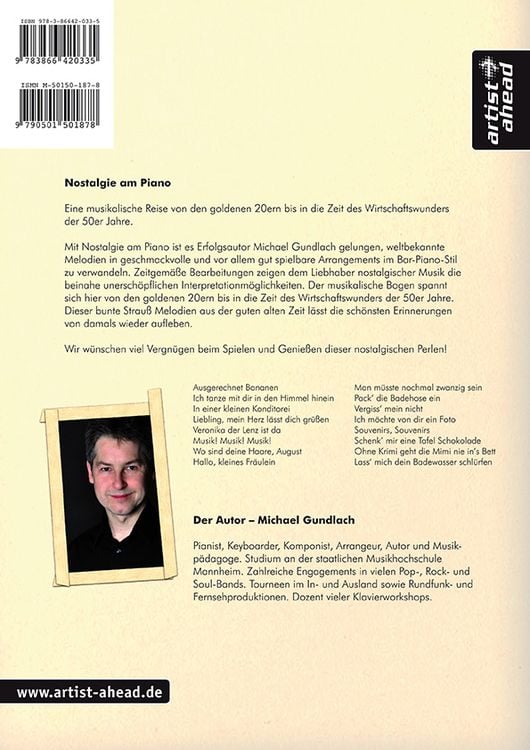 Produktbild: Nostalgie am Piano