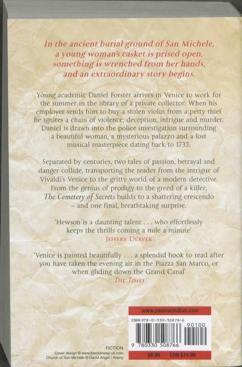 Produktbild: Hewson, D: Cemetery of Secrets