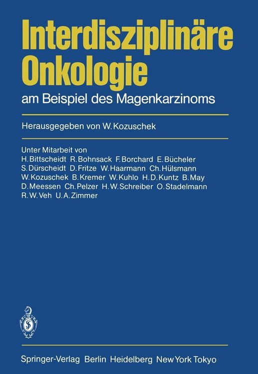 Produktbild: Interdisziplin&auml;re Onkologie