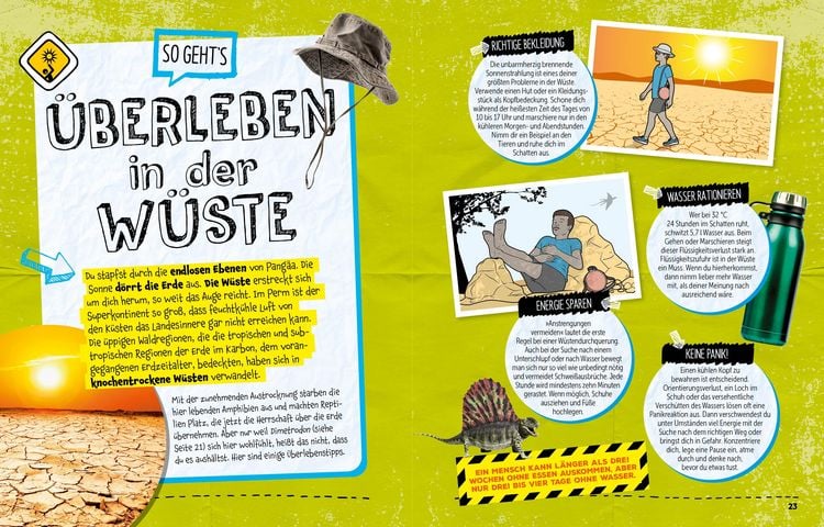 Produktbild: SURVIVAL GUIDE. Wie überlebst du im Zeitalter der DINOSAURIER!
