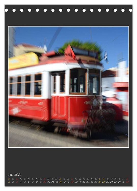 Produktbild: In den Stra&szlig;en und Gassen von Lissabon 2026 (Tischkalender 2026 DIN A5 hoch), CALVENDO Monatskalender