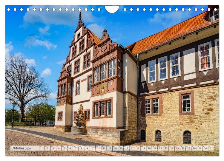 Produktbild: Bad Gandersheim Impressionen (Wandkalender 2026 DIN A4 quer), CALVENDO Monatskalender