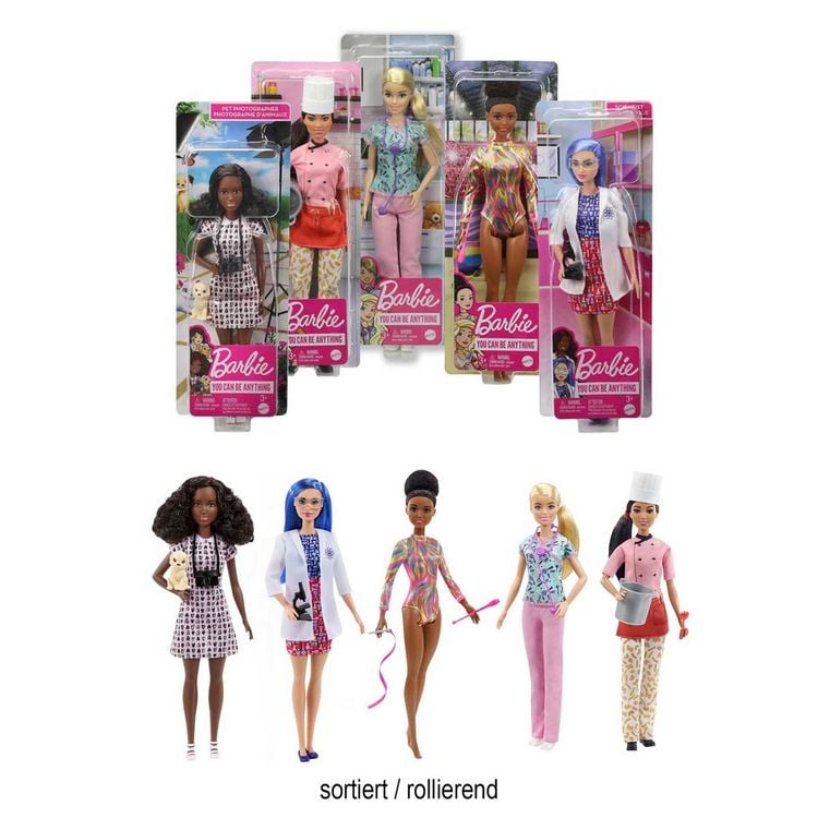 Produktbild: Barbie Karrierepuppe sortiert