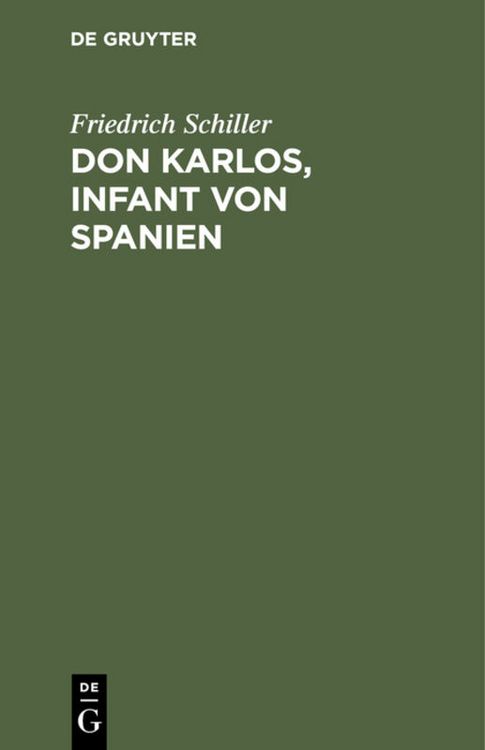Produktbild: Don Karlos, Infant von Spanien