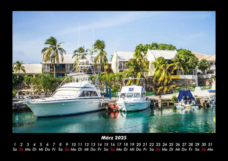 Produktbild: Boote 2025 Fotokalender DIN A3