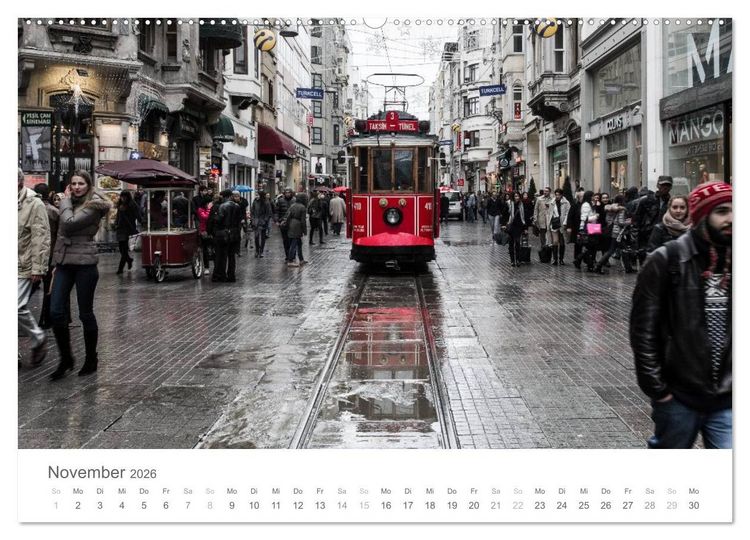 Produktbild: Istanbul - zwischen Okzident und Orient (hochwertiger Premium Wandkalender 2026 DIN A2 quer), Kunstdruck in Hochglanz