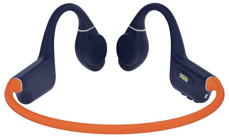 Produktbild: CREATIVE Outlier Free Pro+, Knochenschall, Bluetooth 5.3, IPX8, AAC, orange