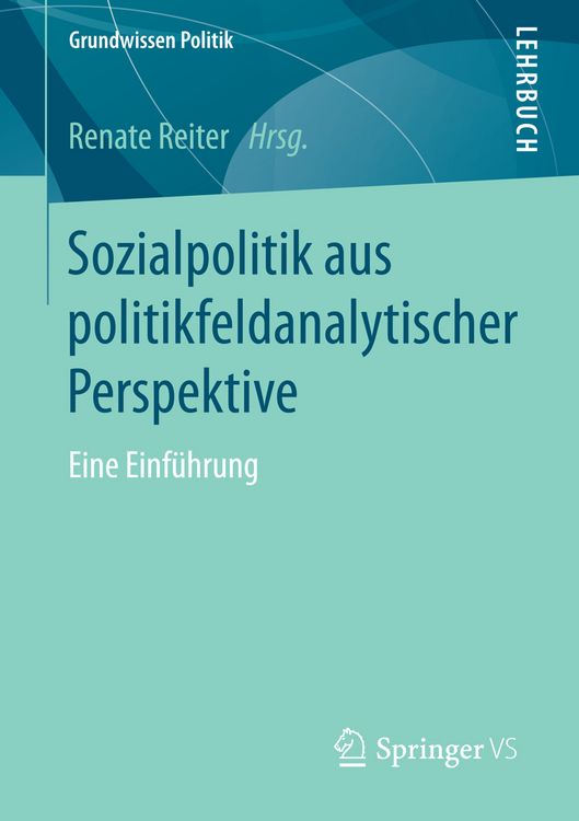 Produktbild: Sozialpolitik aus politikfeldanalytischer Perspektive