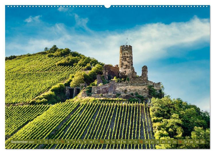 Produktbild: Burgen und Festungen am Mittelrhein (Wandkalender 2027 DIN A2 quer), CALVENDO Monatskalender