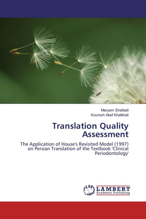 Produktbild: Translation Quality Assessment