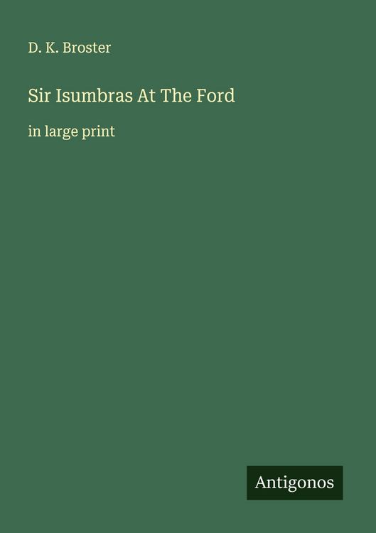 Produktbild: Sir Isumbras At The Ford