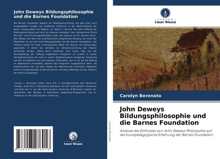 Produktbild: John Deweys Bildungsphilosophie und die Barnes Foundation