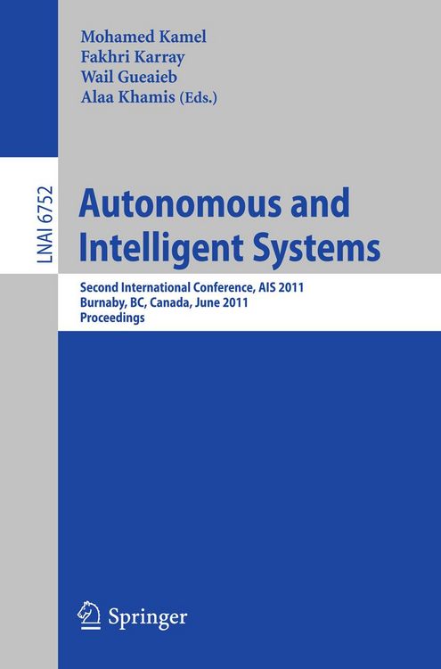 Produktbild: Autonomous and Intelligent Systems