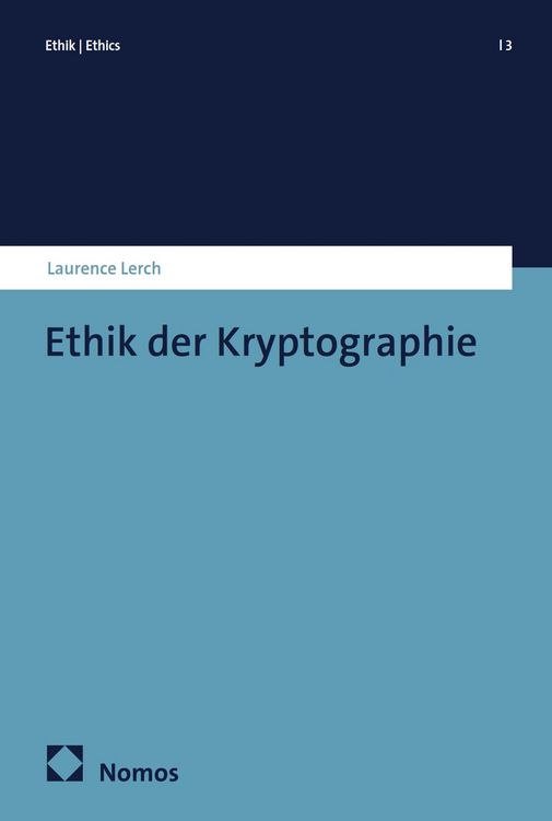 Produktbild: Ethik der Kryptographie