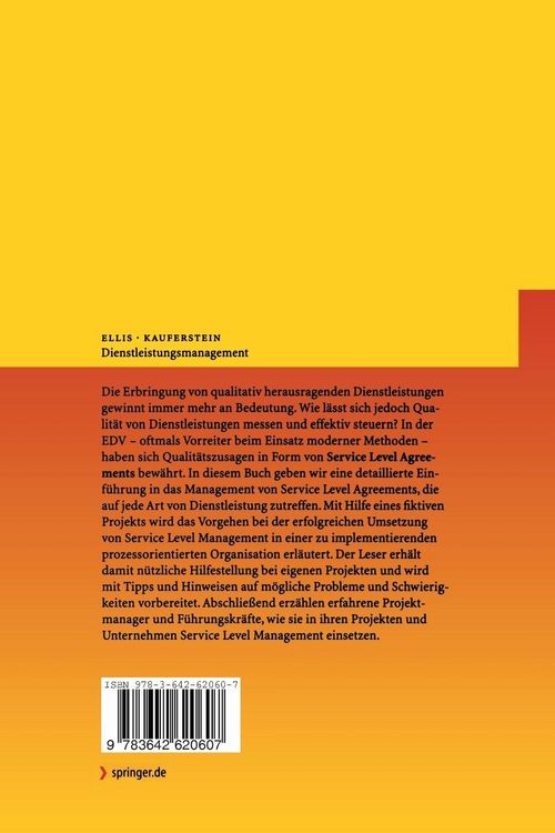 Produktbild: Dienstleistungsmanagement