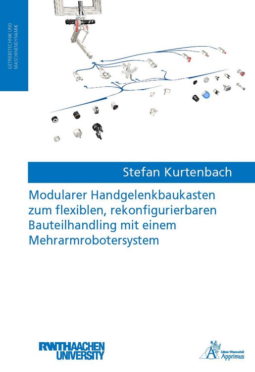 Produktbild: Modularer Handgelenkbaukasten zum flexiblen, rekonfigurierbaren Bauteilhandling mit einem Mehrarmrobotersystem