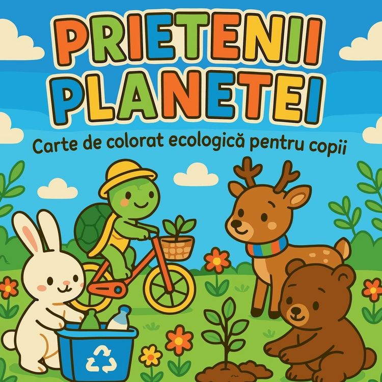 Produktbild: Amicii Planetei - Carte de colorat