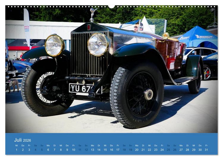Produktbild: Rolls Royce Revival (hochwertiger Premium Wandkalender 2026 DIN A2 quer), Kunstdruck in Hochglanz
