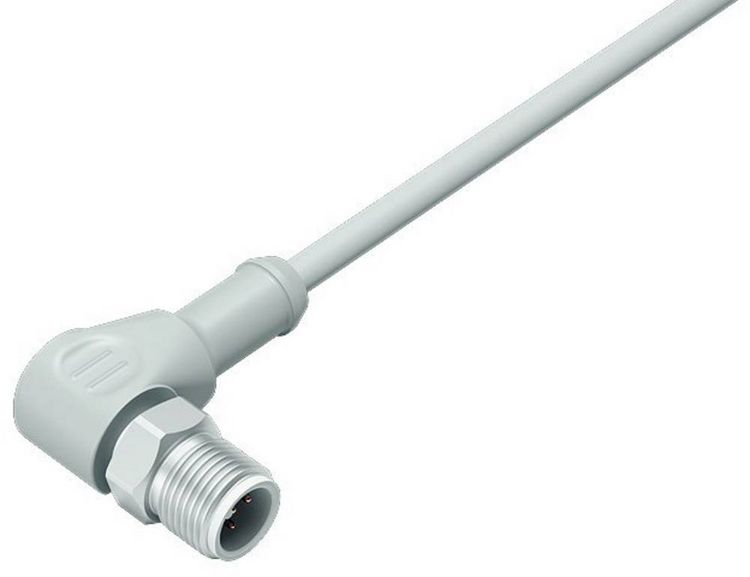 Produktbild: binder 77 3727 0000 40908-0200 Sensor-/Aktor-Steckverbinder, konfektioniert M12 Stecker, gewinkelt 1 St.