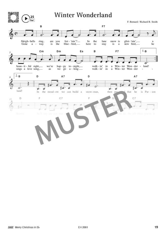 Produktbild: Merry Christmas f&uuml;r B-Instrumente