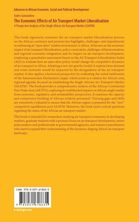 Produktbild: The Economic Effects of Air Transport Market Liberalisation