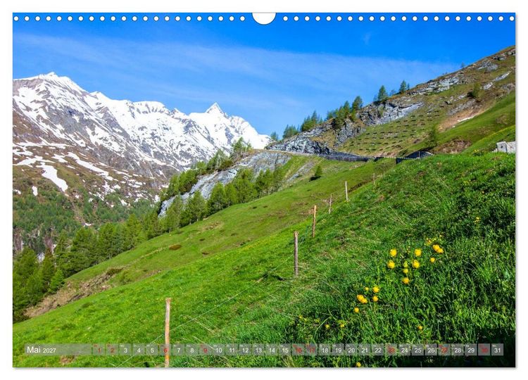 Produktbild: Majest&auml;t Gro&szlig;glockner (Wandkalender 2027 DIN A3 quer), CALVENDO Monatskalender