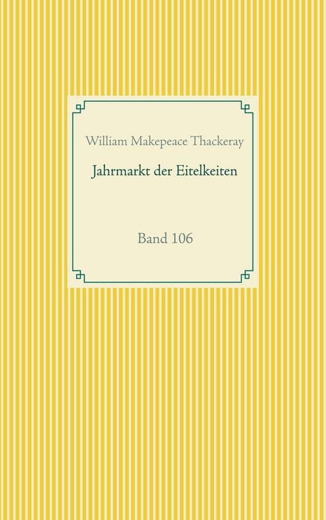 Produktbild: Jahrmarkt der Eitelkeiten
