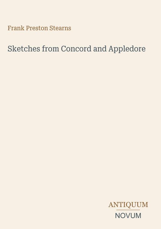 Produktbild: Sketches from Concord and Appledore